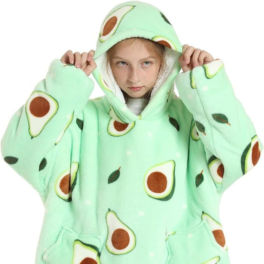 Zenzy Kids Avocado Hoodie