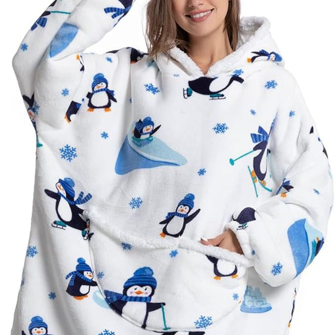 Zenzy Penguin Hoodie