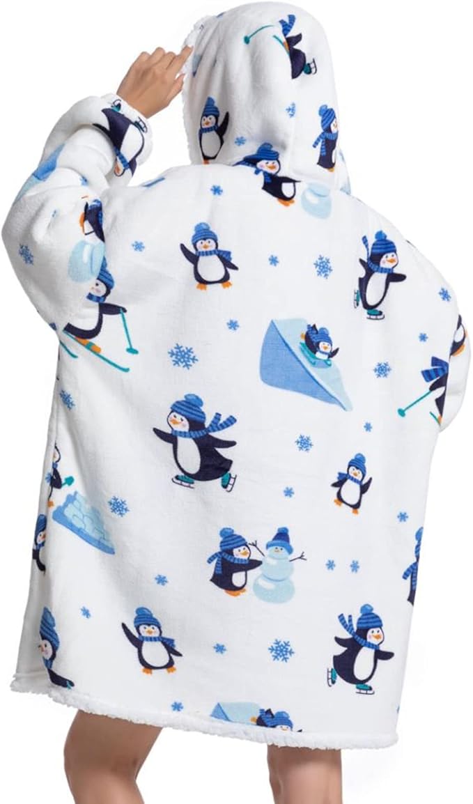 Zenzy Penguin Hoodie